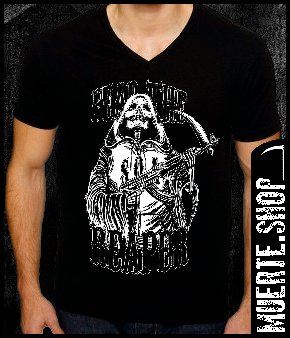 Черна тениска FEAR THE REAPER Черна тениска FEAR THE REAPER